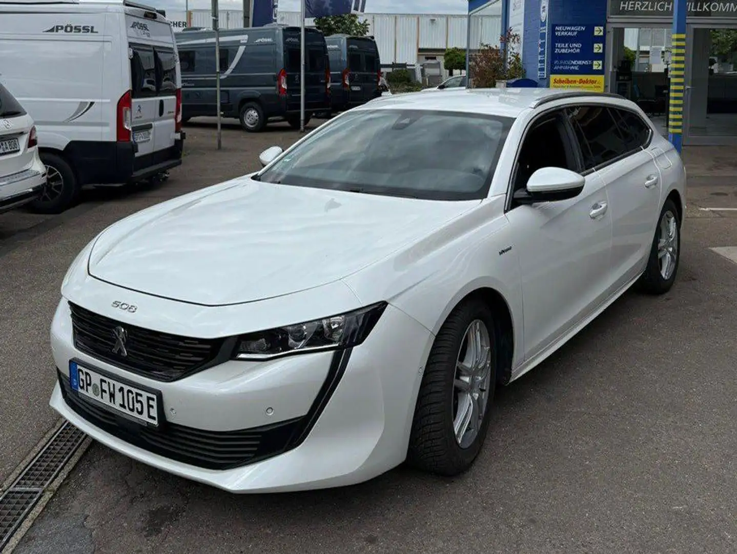 Peugeot 508 Hybrid 225 Allure Blanc - 1