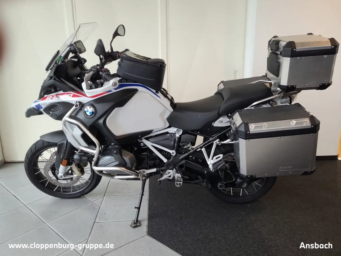 BMW R 1250 GS Adventure 5 Pakete;Alukoffer;Topcase;Navi Weiß - 2