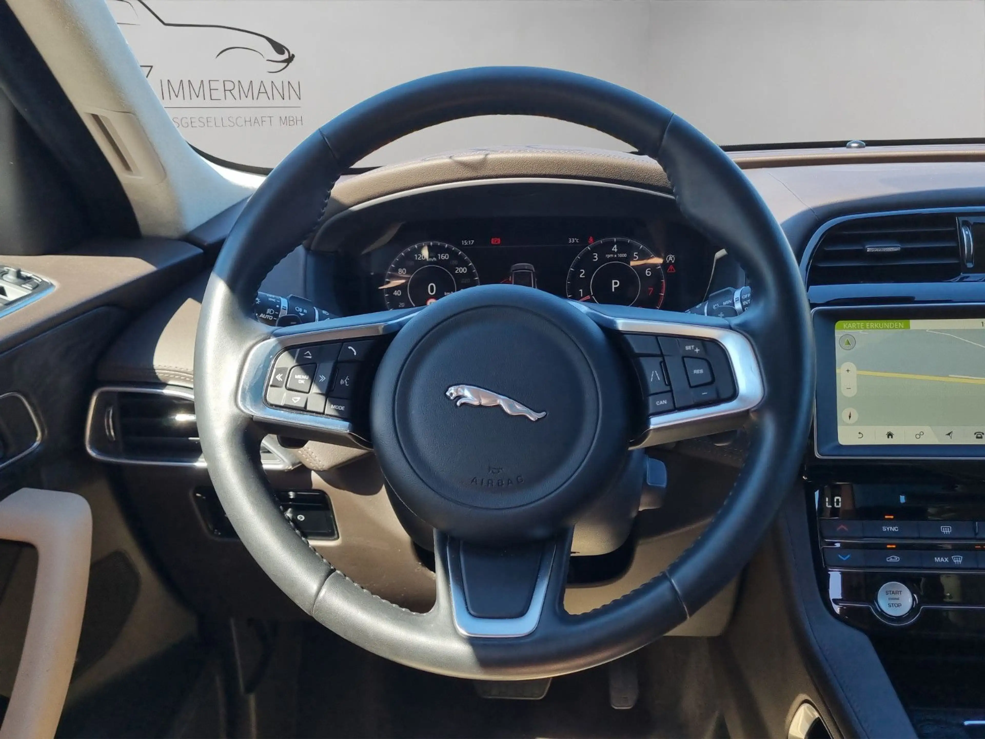 Jaguar F-Pace F-PACE 25t AWD BLAU/GRAU PANO/CONNECT PRO — photo 10