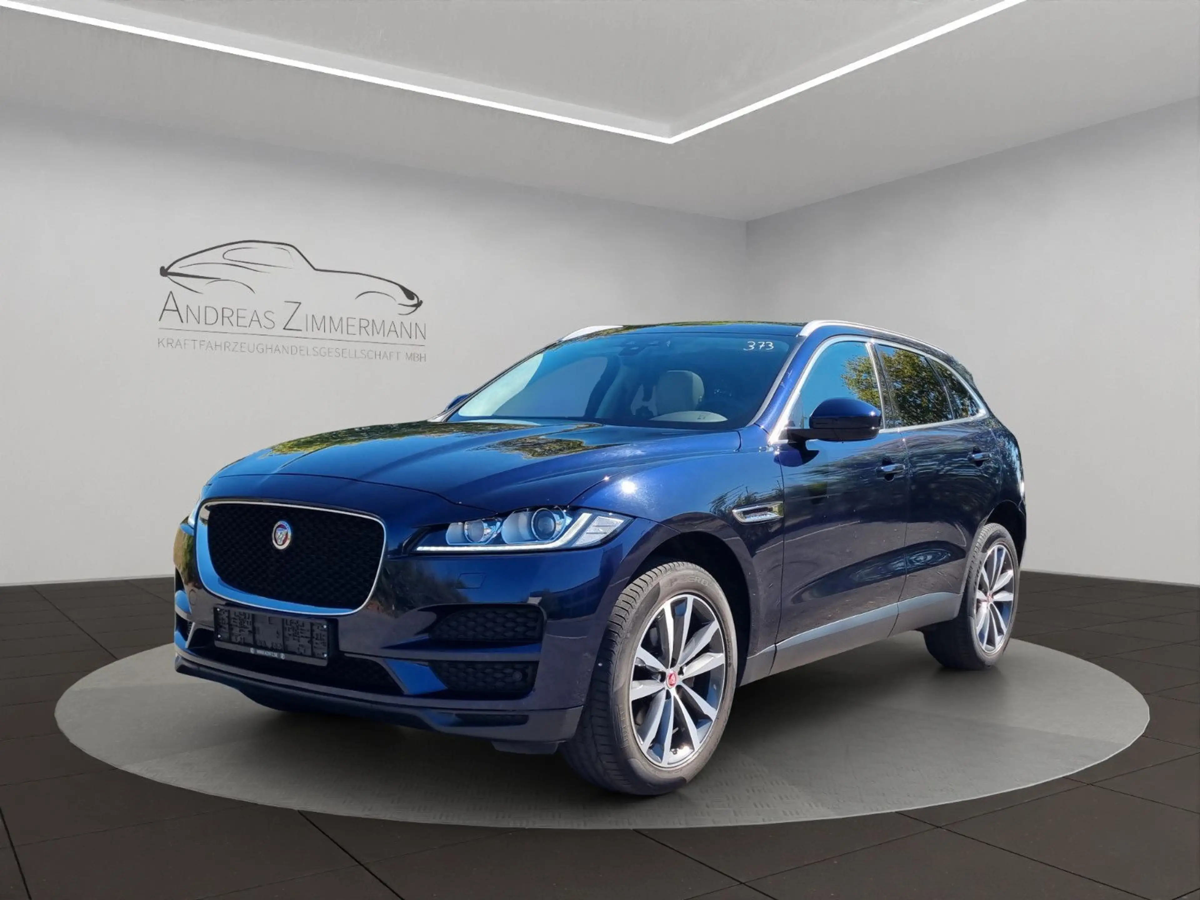 Jaguar F-Pace F-PACE 25t AWD BLAU/GRAU PANO/CONNECT PRO