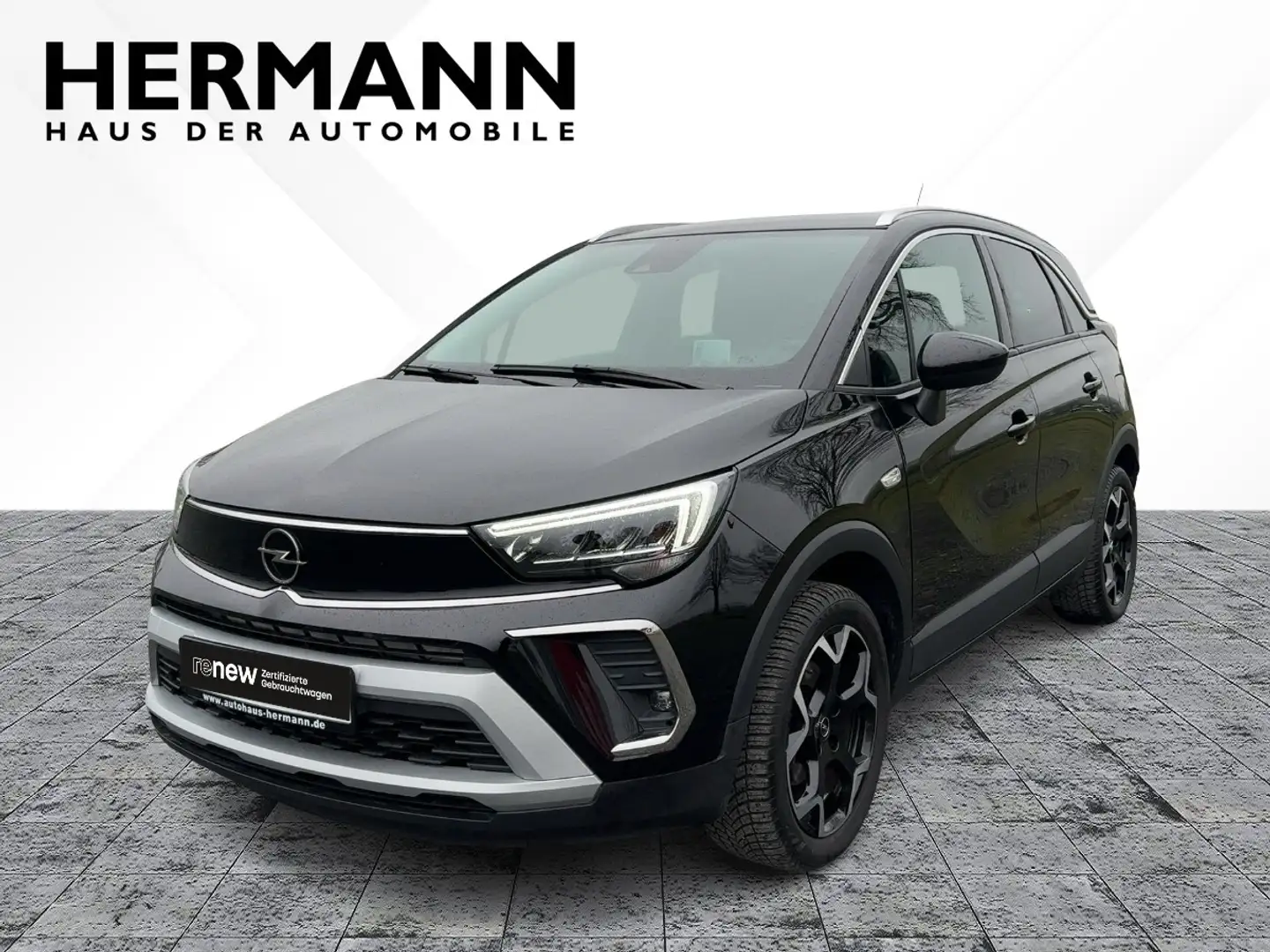 Opel Crossland 1.2 Turbo Elegance *AHK*LED*FLA*HUD Negro - 1