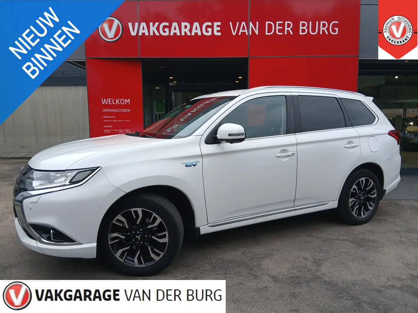 Mitsubishi Outlander 2.0 PHEV Instyle TREKHAAK 1500KG Blanc - 1