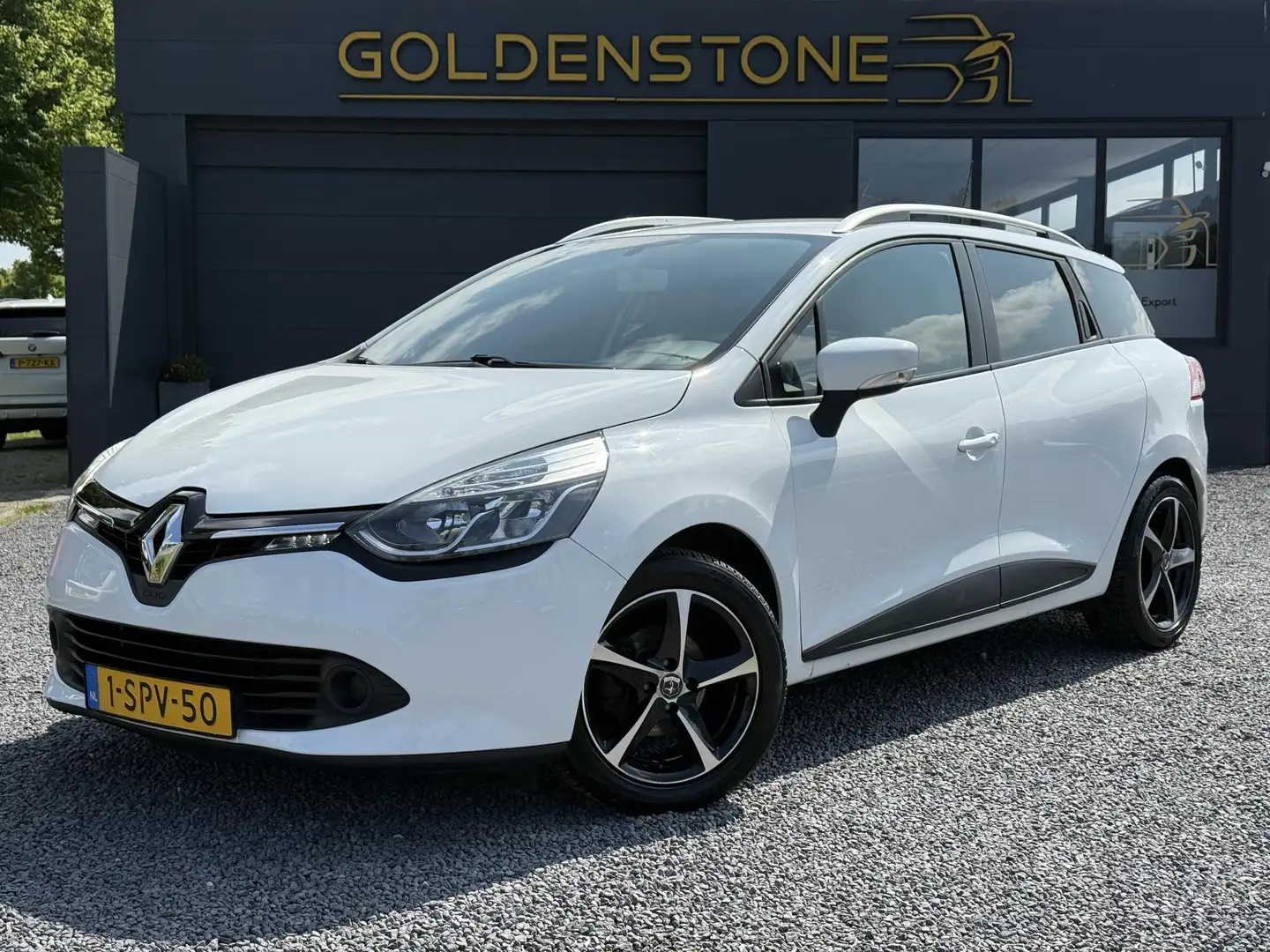 Renault Clio Estate 1.5 dCi ECO Expression Navi,Airco,Cruise,PD Biały - 1