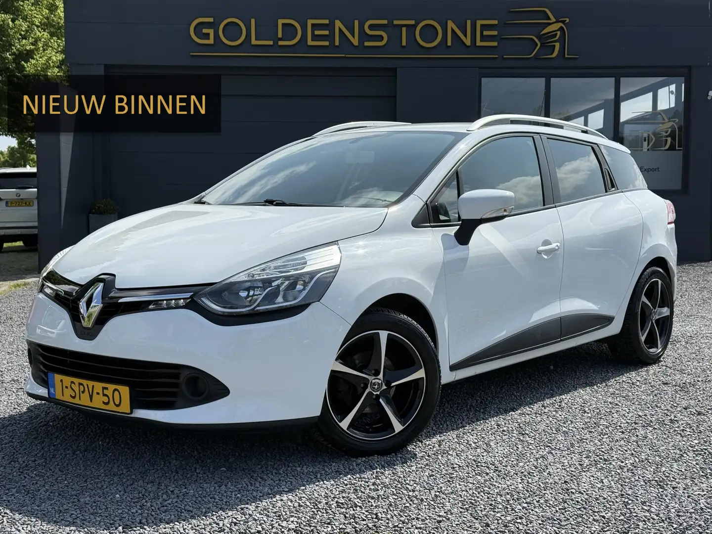 Renault Clio Estate 1.5 dCi ECO Expression Navi,Airco,Cruise,PD Білий - 1