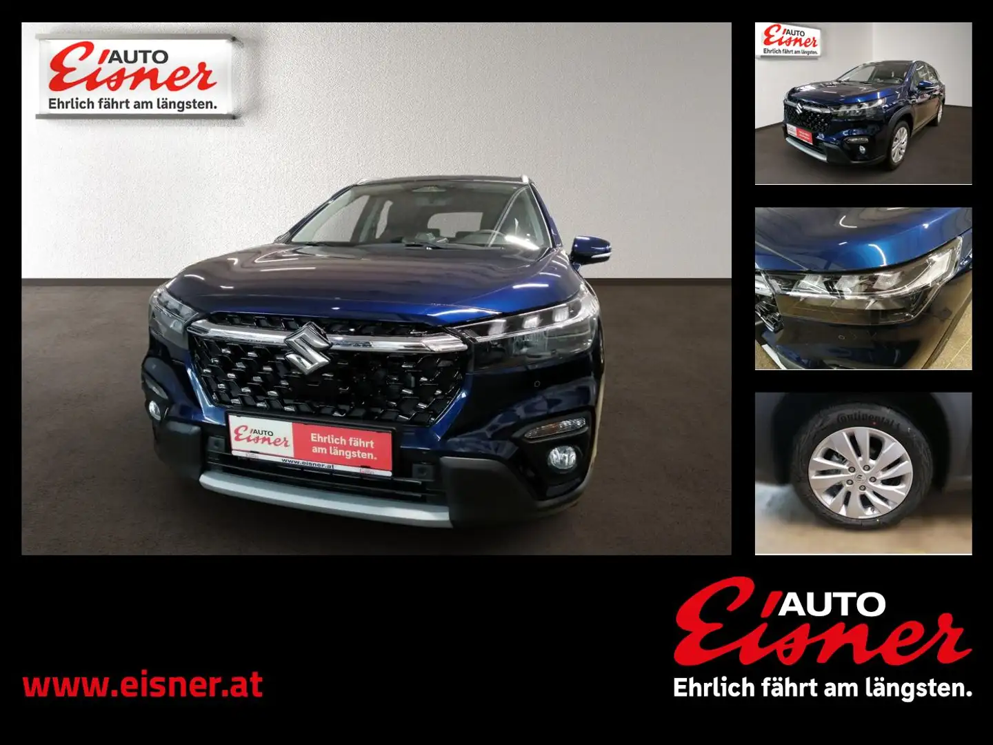 Suzuki S-Cross 1.4 GL HYBRID 6AT SHI Rückfahrkamera Blau - 1