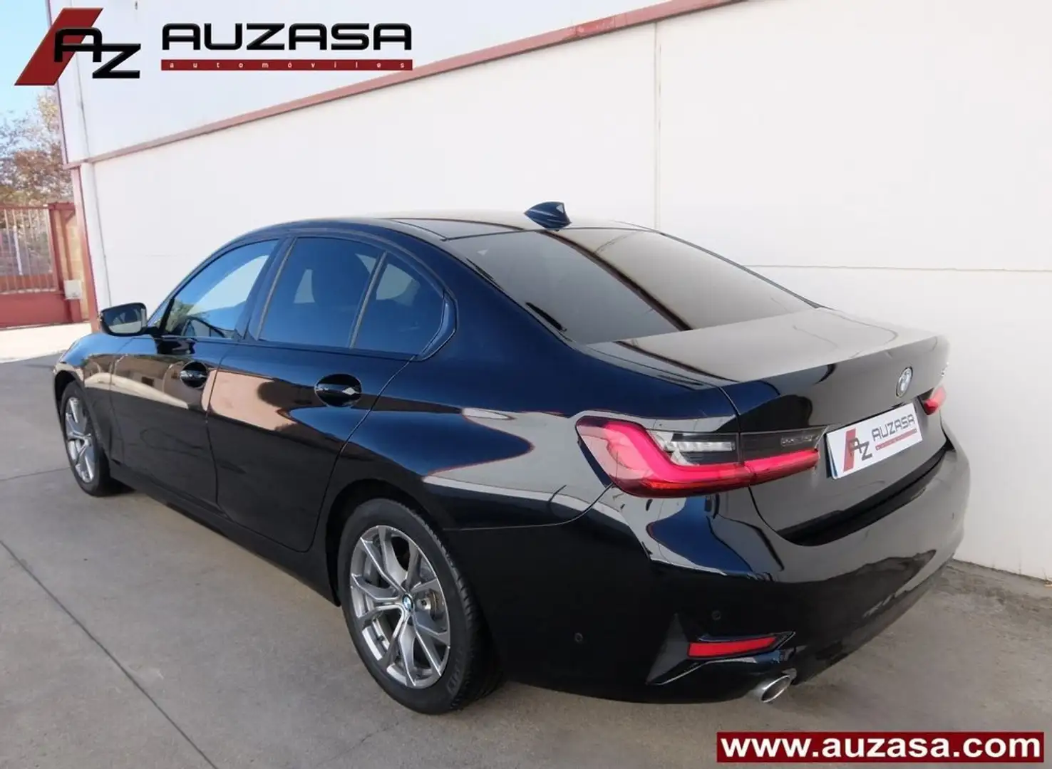 BMW 318 318d Auto. Negro - 2