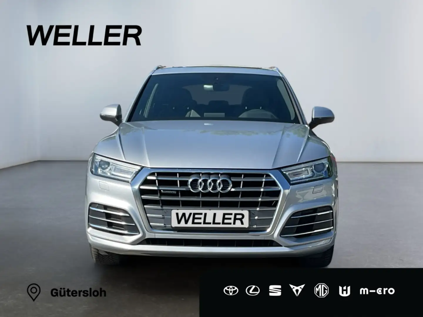 Audi Q5 40 TDI quattro S tronic sport *Pano*Navi*Xenon* Silber - 2
