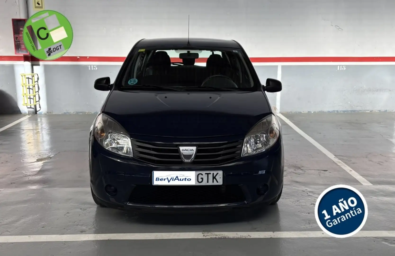 Dacia Sandero 1.2 Base Azul - 1