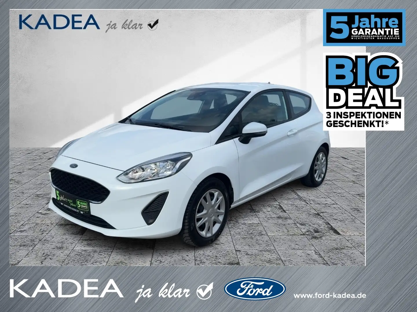 Ford Fiesta Cool & Connect LED*8fach bereift*Tempomat Wit - 1