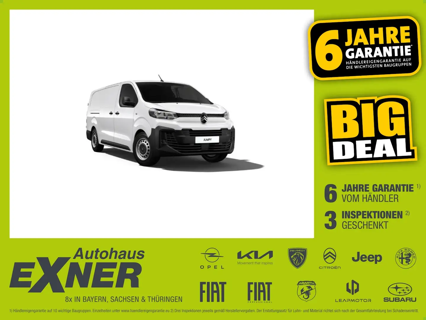 Citroen Jumpy Kastenwagen lang 2,0BlueHDi 145 Holzboden, A Blanco - 1
