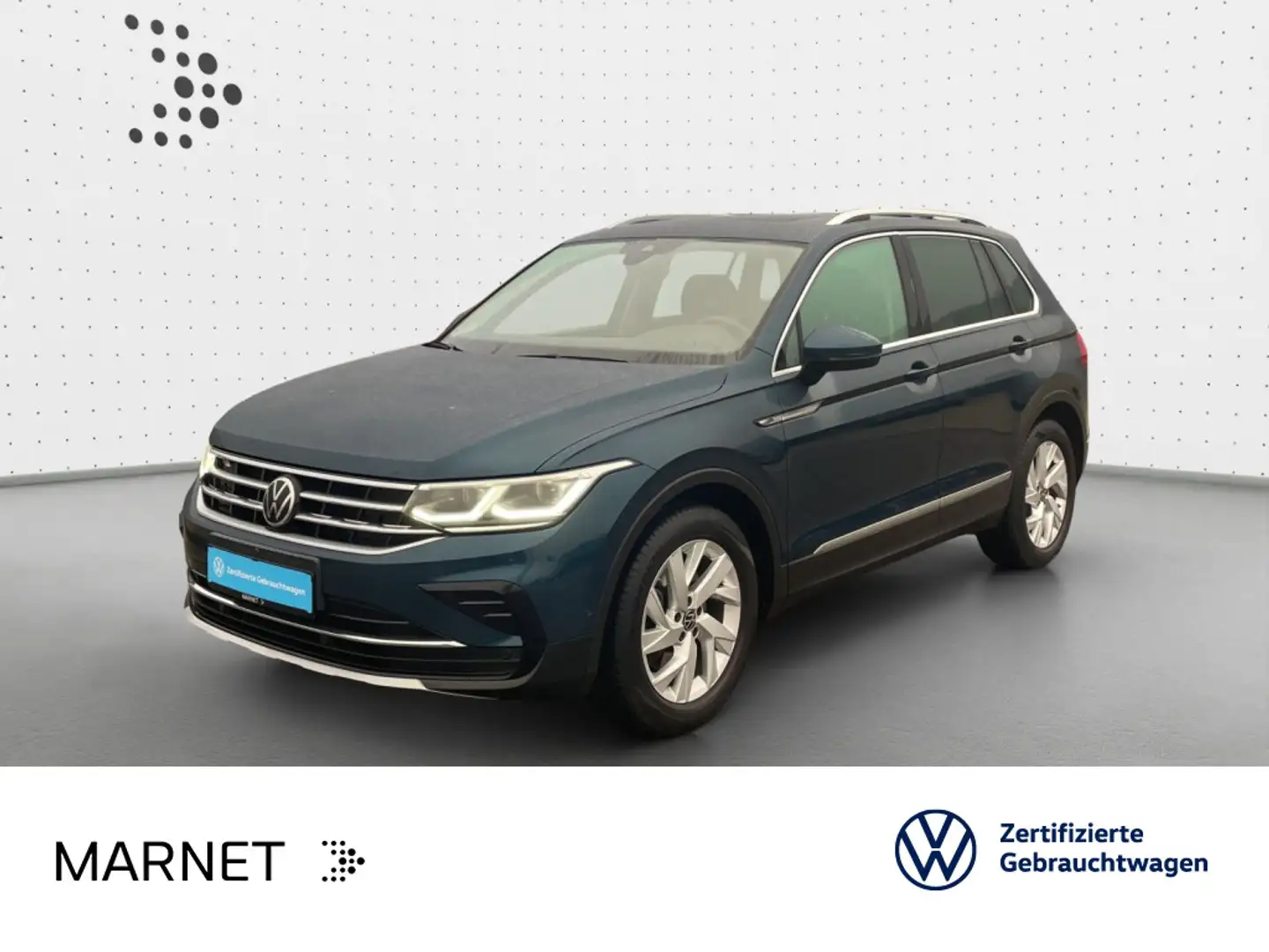 Volkswagen Tiguan 2.0 TSI DSG 4Motion EleganceNavi*AHK*Pano Blau - 1