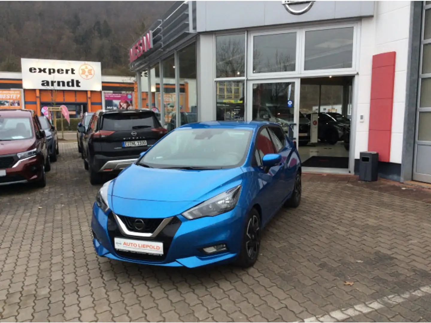 Nissan Micra 1.0 IG-T N-Way 6MT 92 PS AHK Sitzheizung Bleu - 2