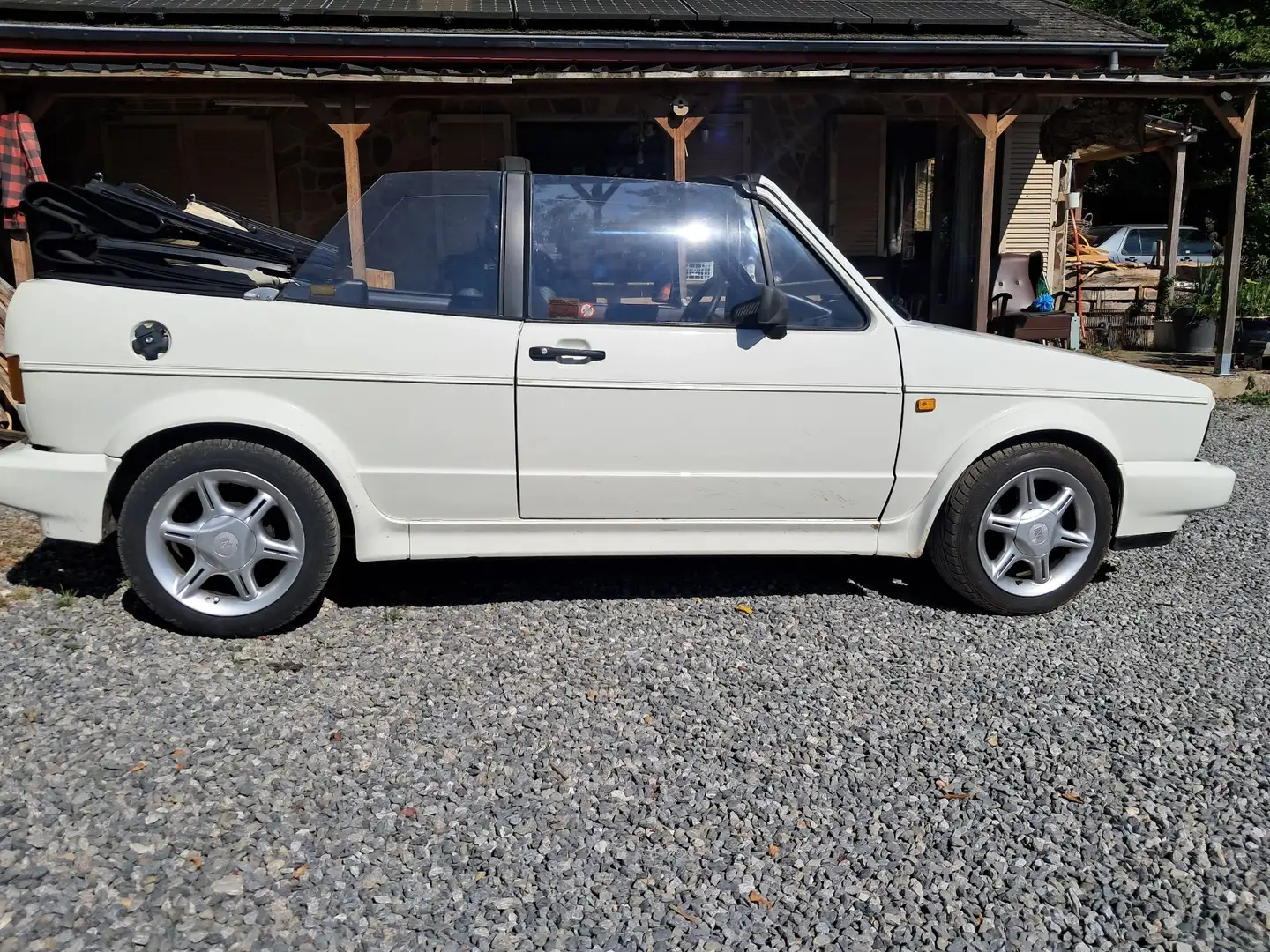 Volkswagen Golf Cabriolet gli karman sport recaro Wit - 2