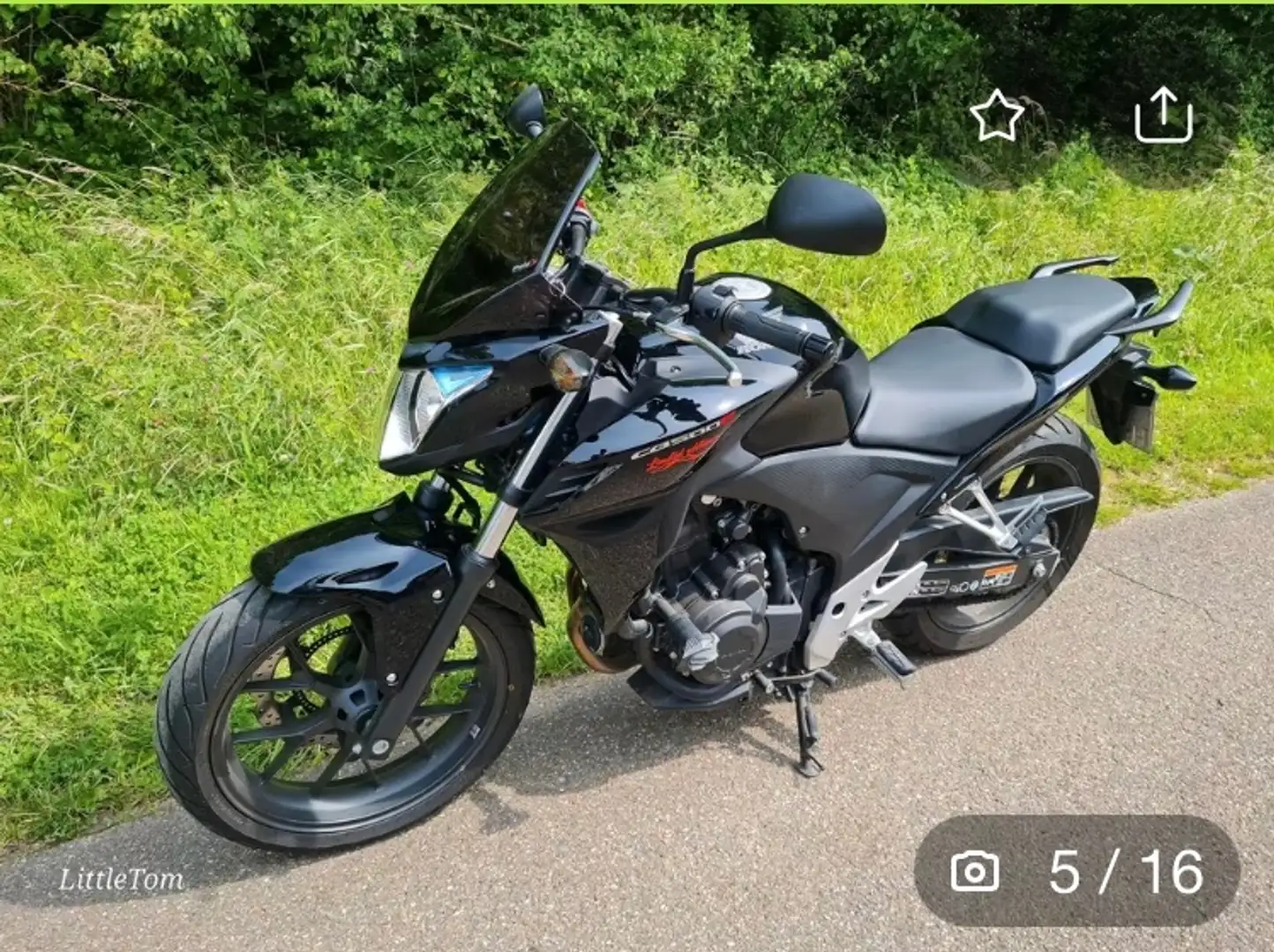 Honda CB 500 CB 500 f Negru - 1