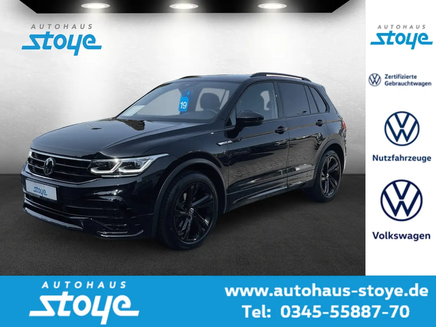 Volkswagen Tiguan R-line TSi DSG Navi Kamera Black Style Noir - 1