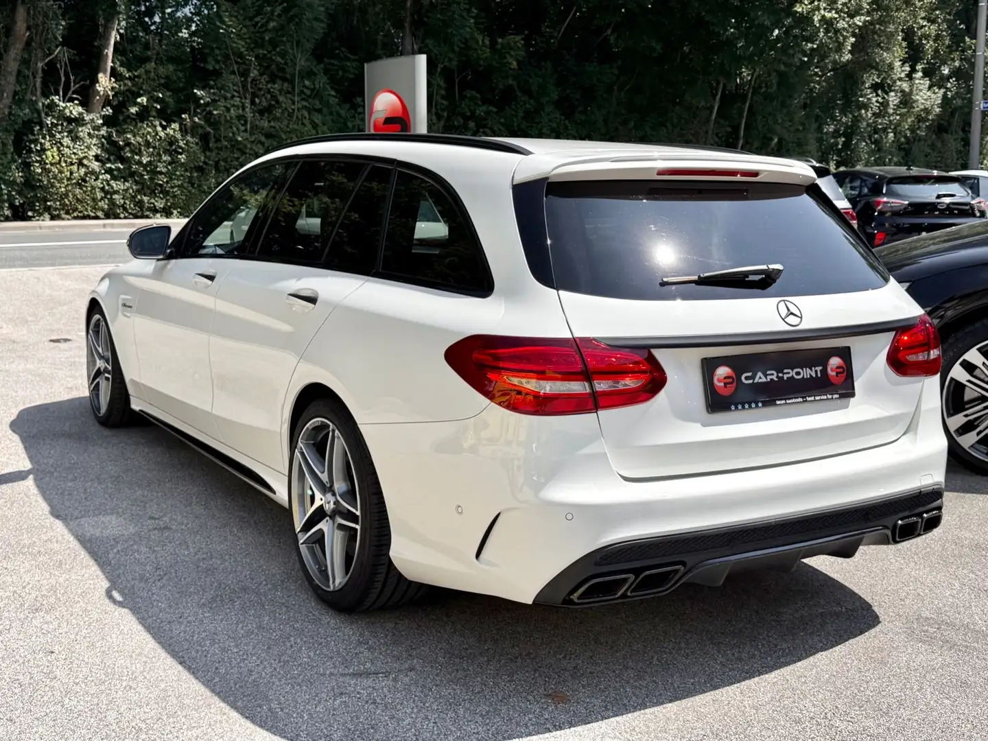 Mercedes-Benz C 63 AMG S T Aut. Carbon-Ceramic/Klappenauspuff Bianco - 2