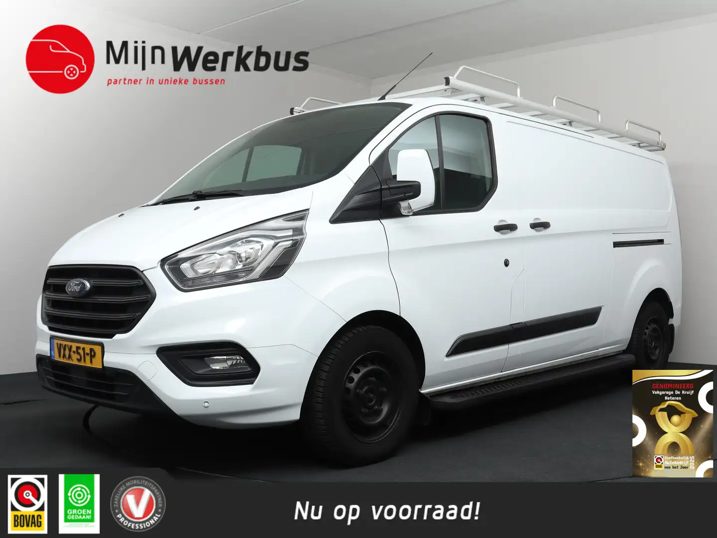 Ford Transit Custom 320 2.0 TDCI L2H1 Trend Dubbele Schuifdeur | Trekh Bianco - 1