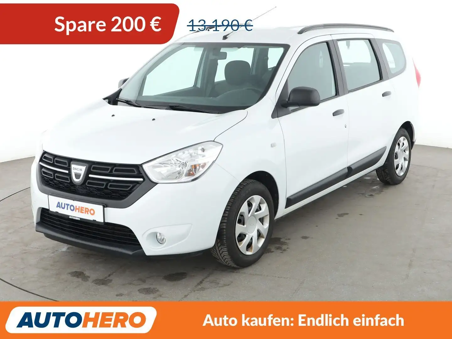 Dacia Lodgy 1.6 SCe Ambiance*KLIMA*GARANTIE* Weiß - 1
