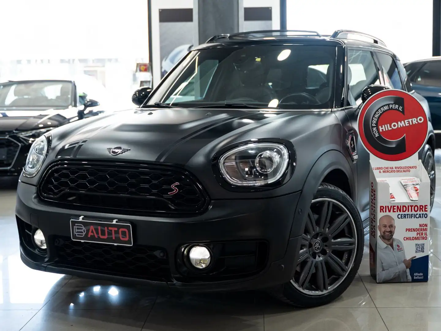 MINI Cooper SD Countryman 2.0 ALL4 AUTO FROZEN BLACK EDITION 1/100 TETTO LUC Fekete - 1