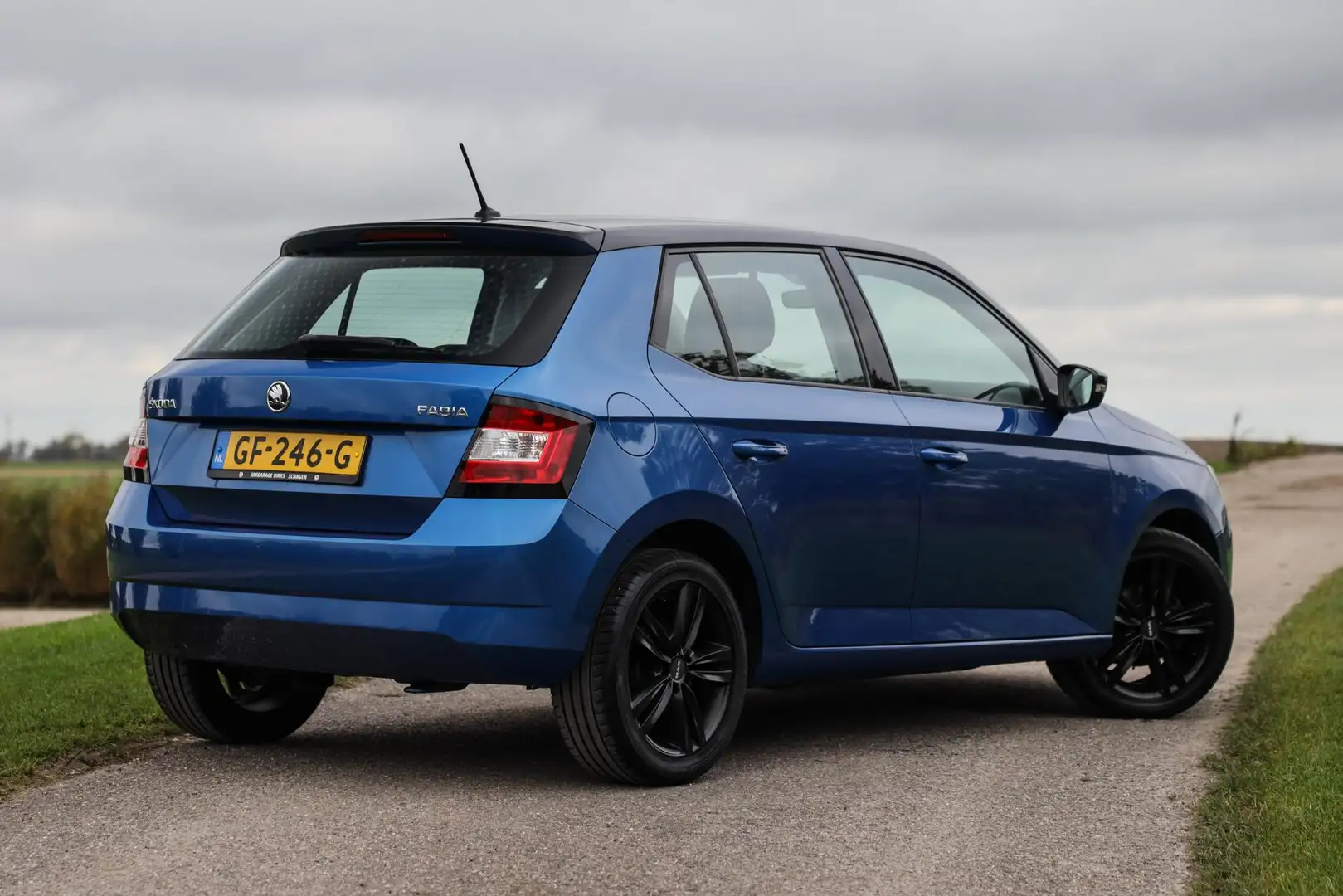 Skoda Fabia 1.2 TSI First Edition ✅ Leder ✅ CarPlay ✅ Cruise Blauw - 2