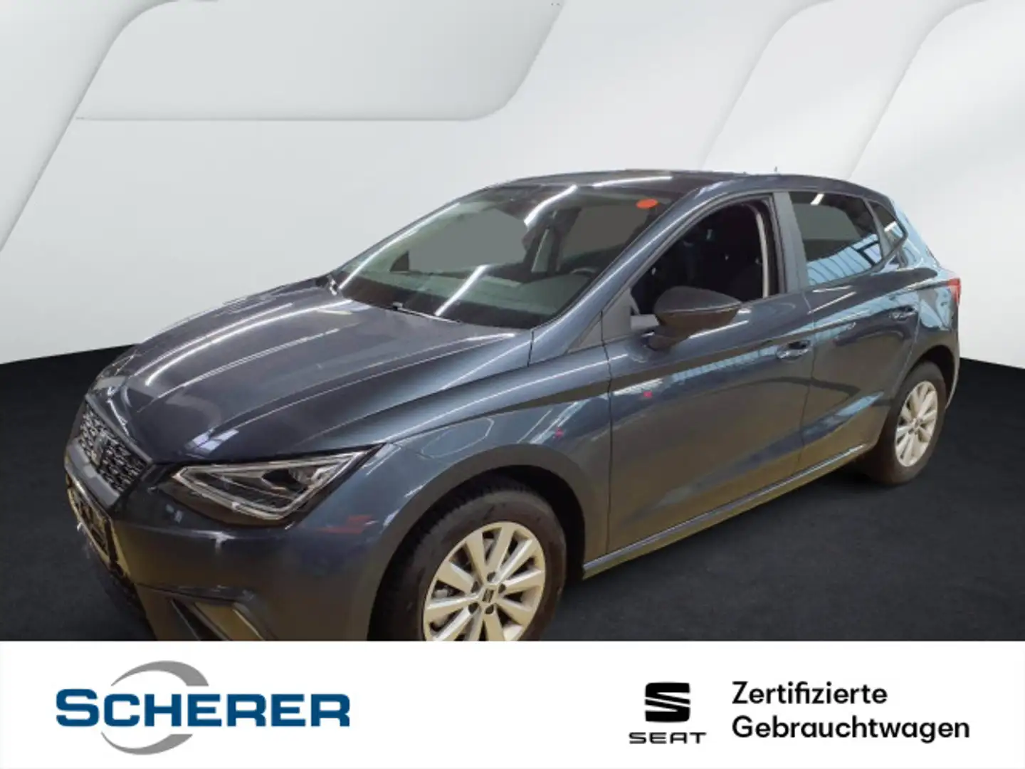 SEAT Ibiza Style 1.0 TSI NAVI KAM SHZ LED PDC GJR Grau - 1