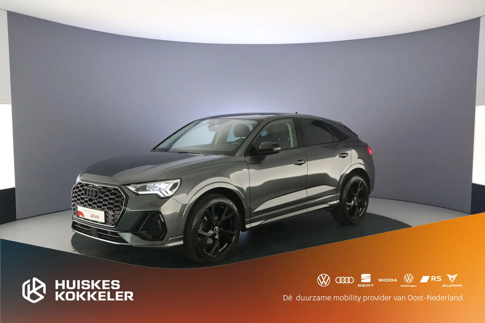 Audi Q3 Sportback 35 TFSI S Edition | Pano | Leder |  Virt Grigio - 1