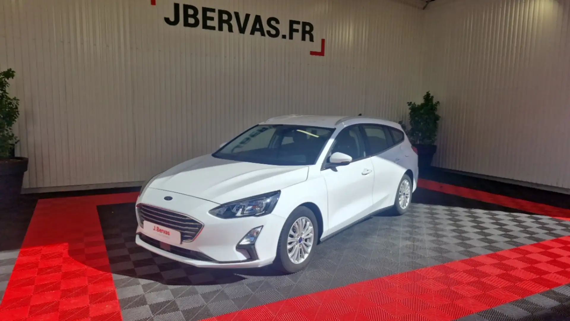 Ford Focus SW 1.5 ECOBLUE 120 SS TITANIUM Blanc - 1