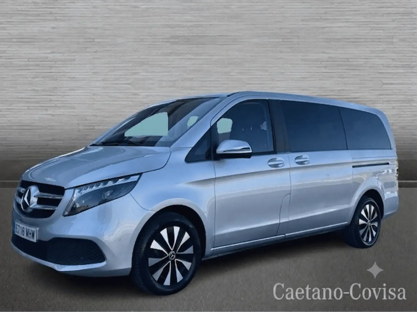 Mercedes-Benz V 220 220d Largo Plateado - 1