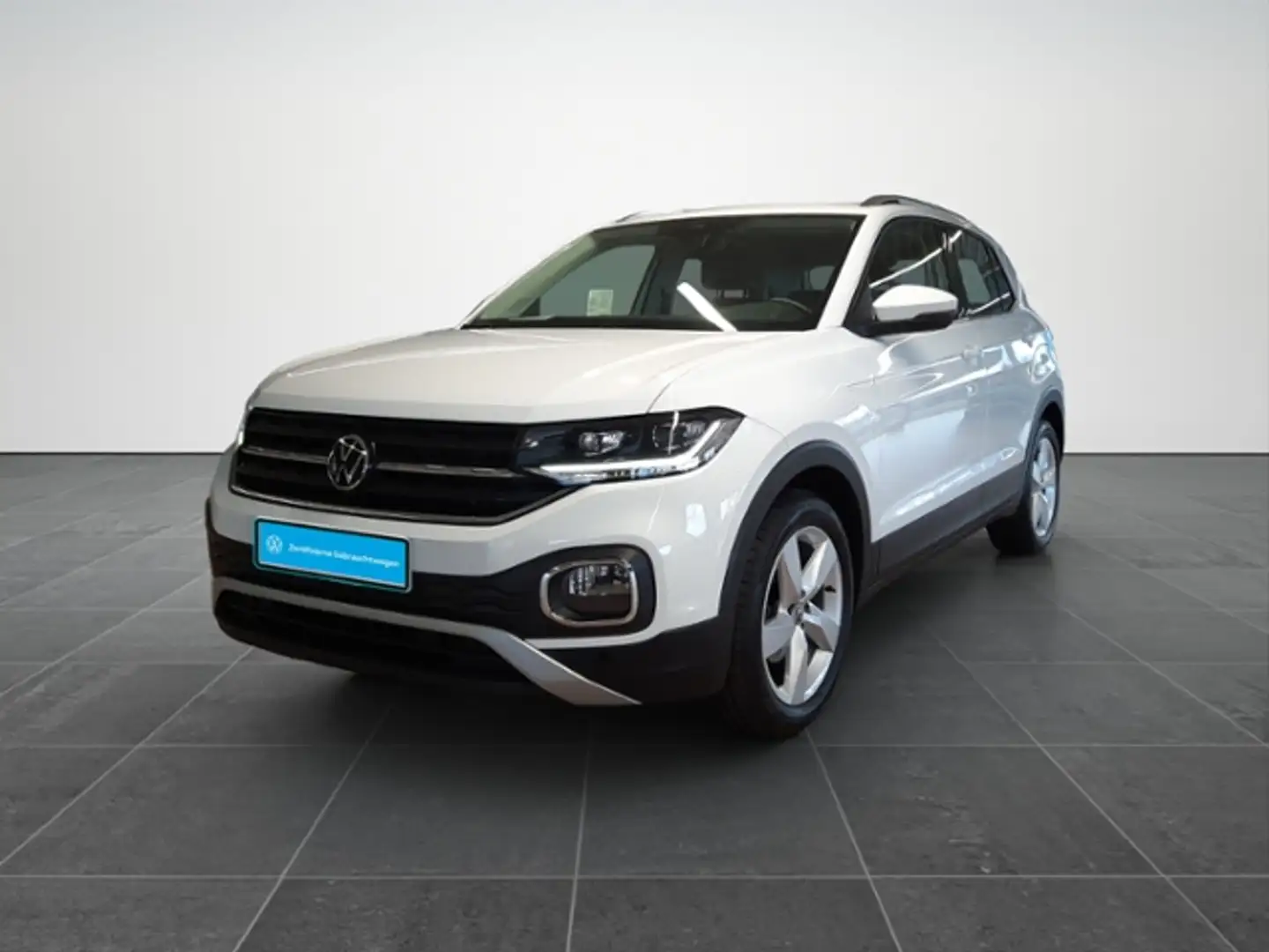 Volkswagen T-Cross 1.0 TSI DSG Style LED/App/Shz/PDC Blanc - 2