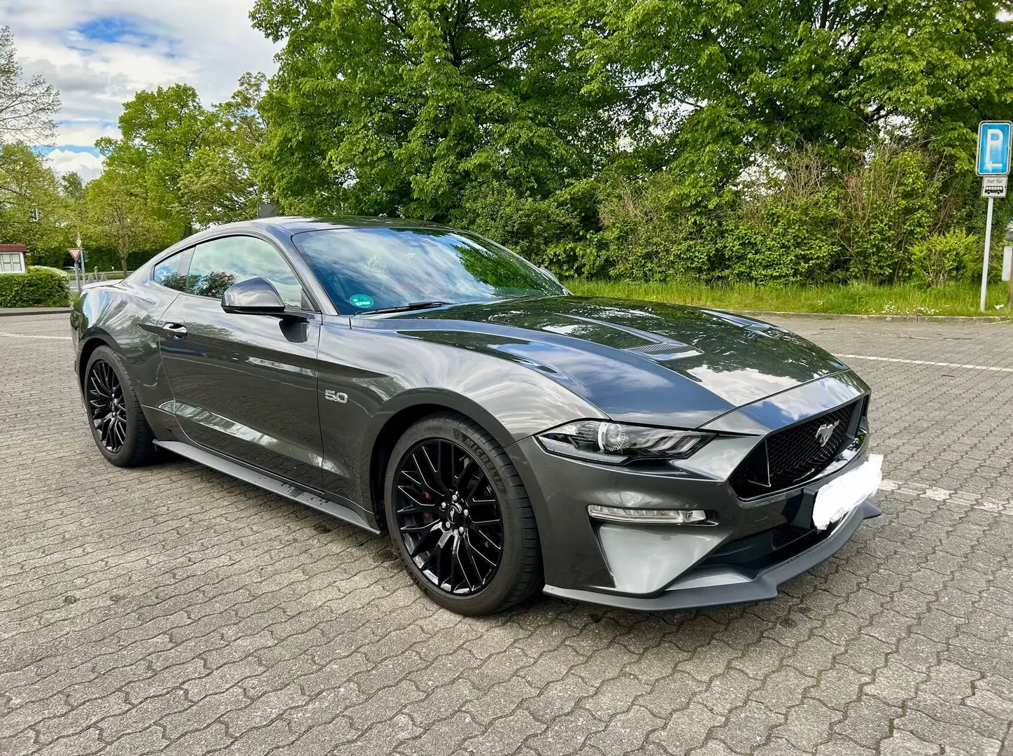 Ford Mustang Mustang Fastback Fastback 5.0 Ti-VCT V8 GT Grau - 2