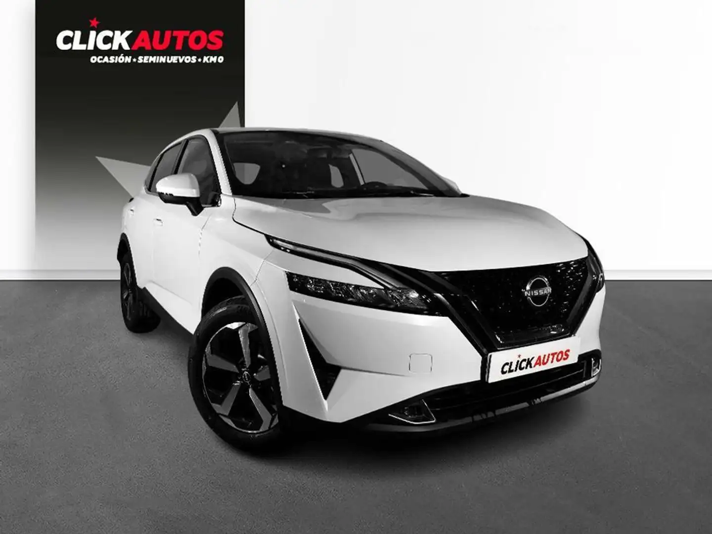 Nissan Qashqai 1.3 DIGT 140CV MHEV N-Connecta Blanco - 2