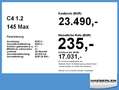 Citroen C4 1.2 145 Max ACC+LED+Navi+SHZ+2xKlima+Kam.+PDC Grau - thumbnail 4