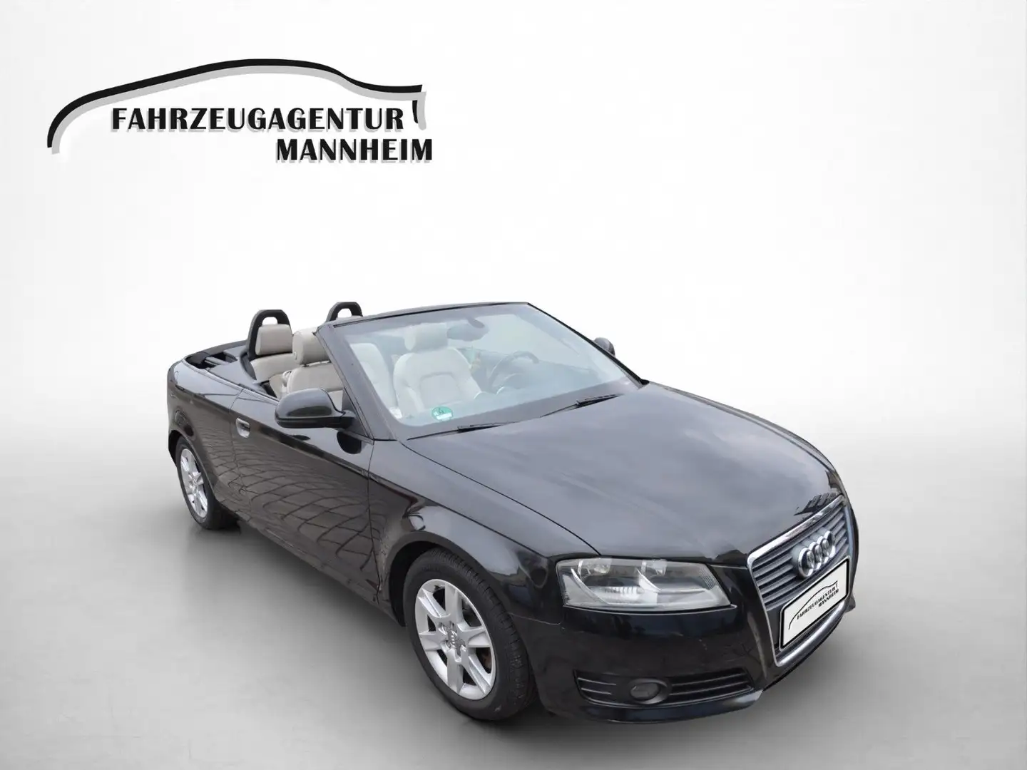 Audi A3 Cabriolet Ambition 2.0 TFSI AUTOMATIC TÜV NEU Schwarz - 1
