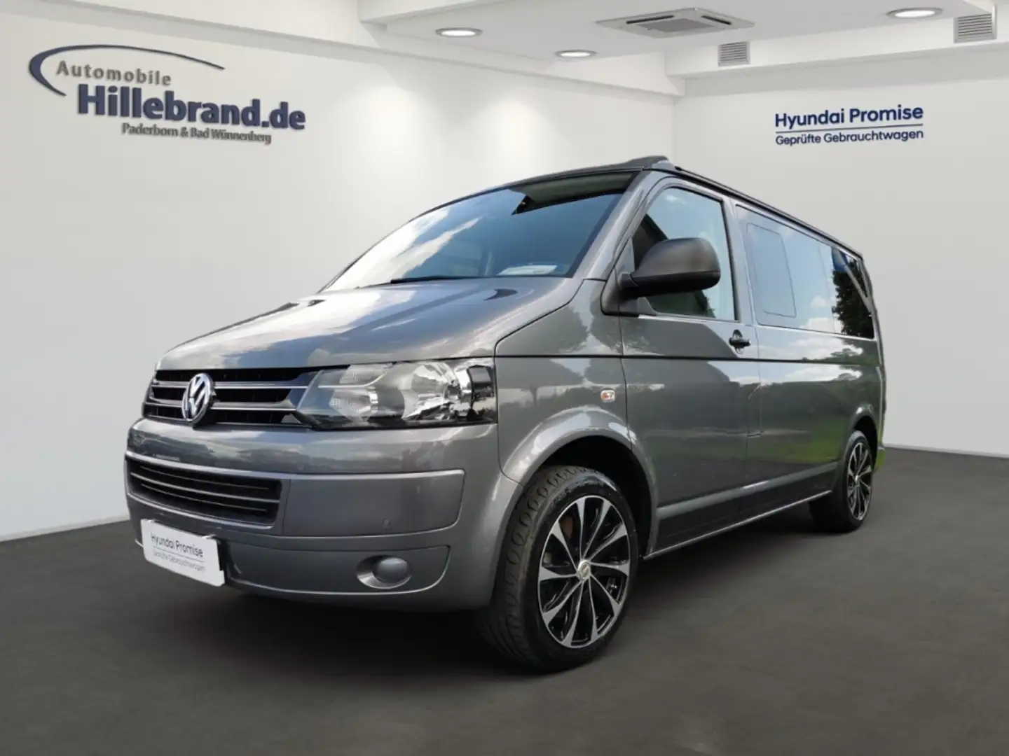 Volkswagen T5 California Bus Beach Aufstelldach 2.0 BiTDI StandHZG AHK-abne Gris - 1
