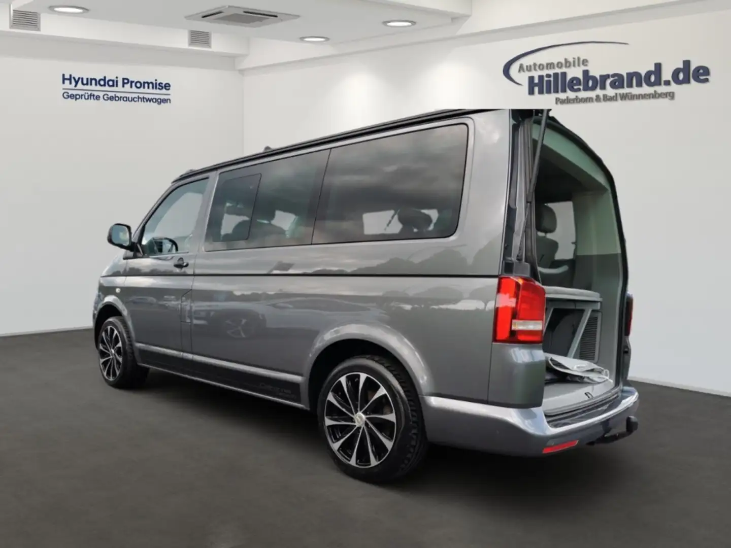 Volkswagen T5 California Bus Beach Aufstelldach 2.0 BiTDI StandHZG AHK-abne Gris - 2