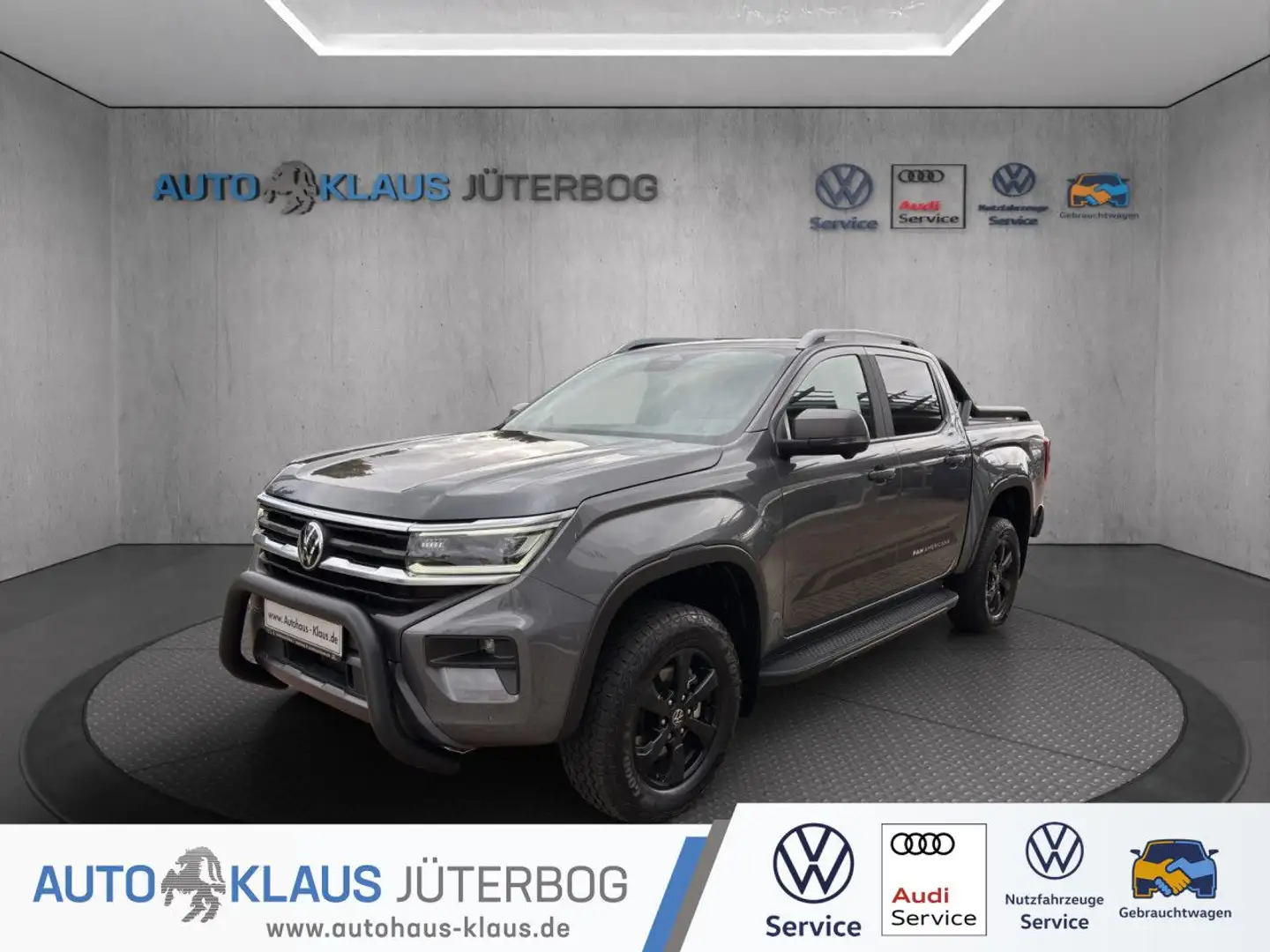 Volkswagen Amarok 3.0 TDI PanAmericana Doka 4Motion+Voll Grigio - 1
