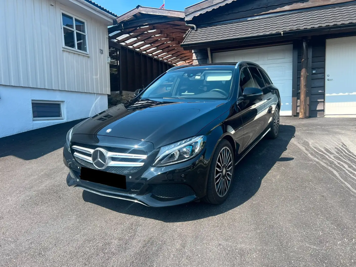 Mercedes-Benz C 350 C 350 e Plug-In Hybrid Zwart - 2