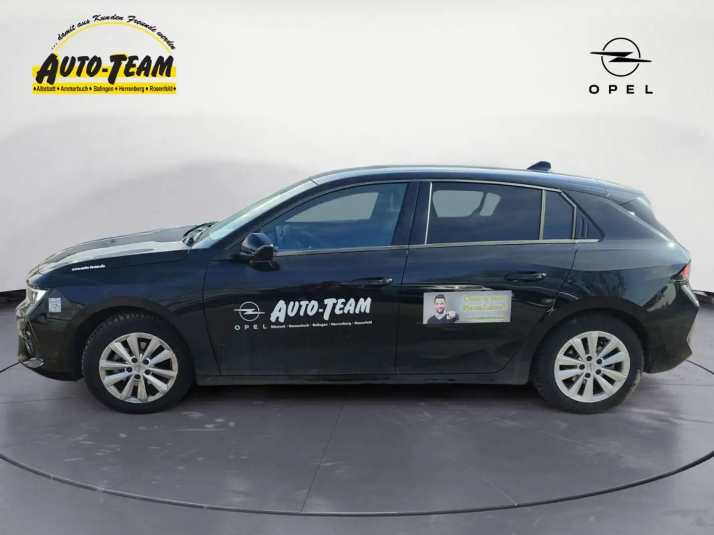 Opel Astra 1.2 Turbo GS Schwarz - 2