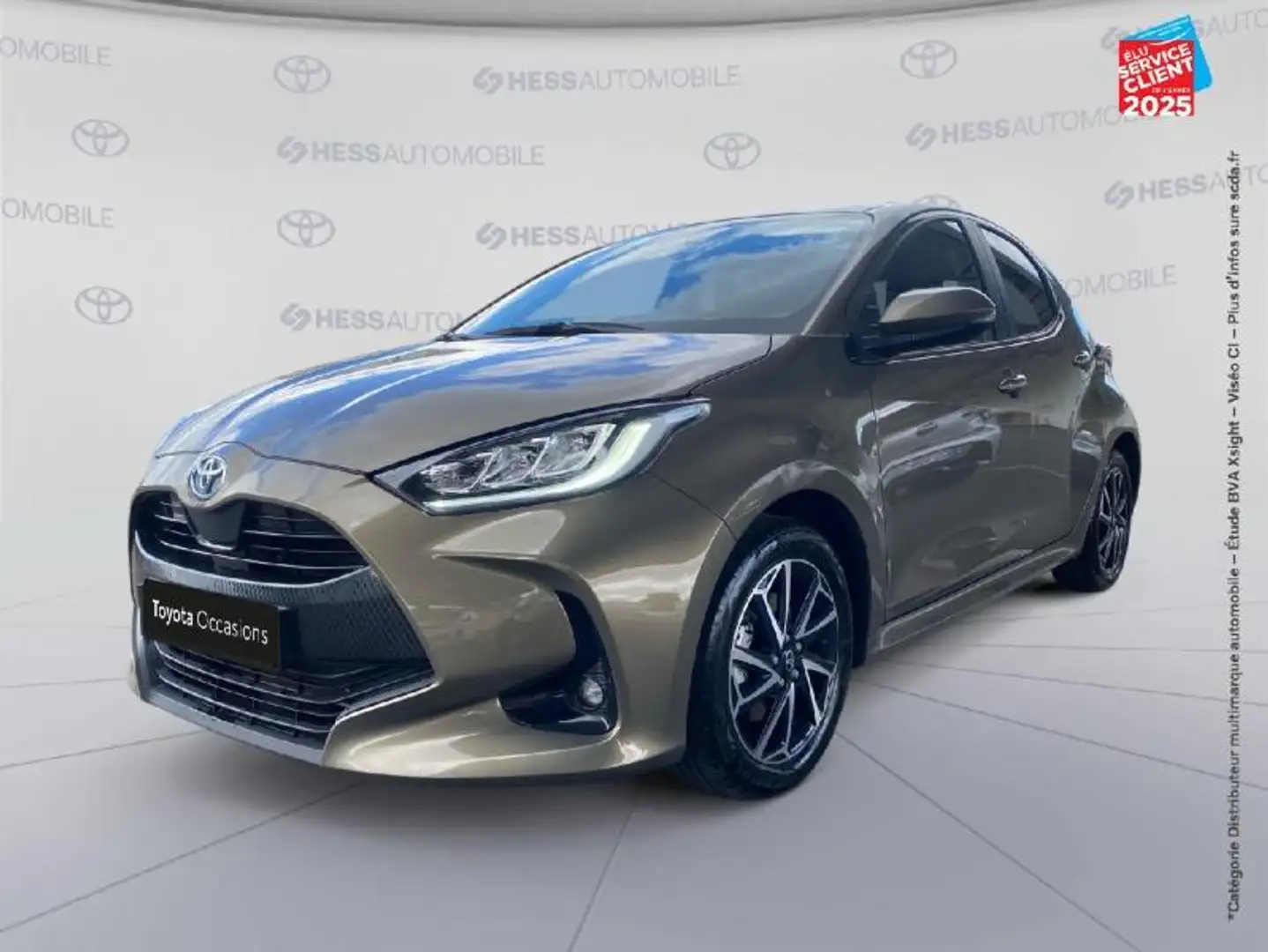 Toyota Yaris 116h Design 5p MY22 Camera Bronze - 1