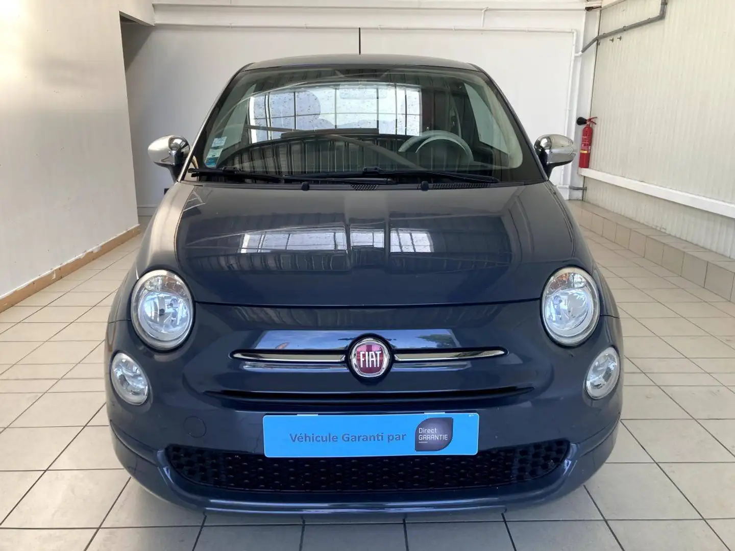 Fiat 500 1.2 8v 69ch Popstar Grijs - 2
