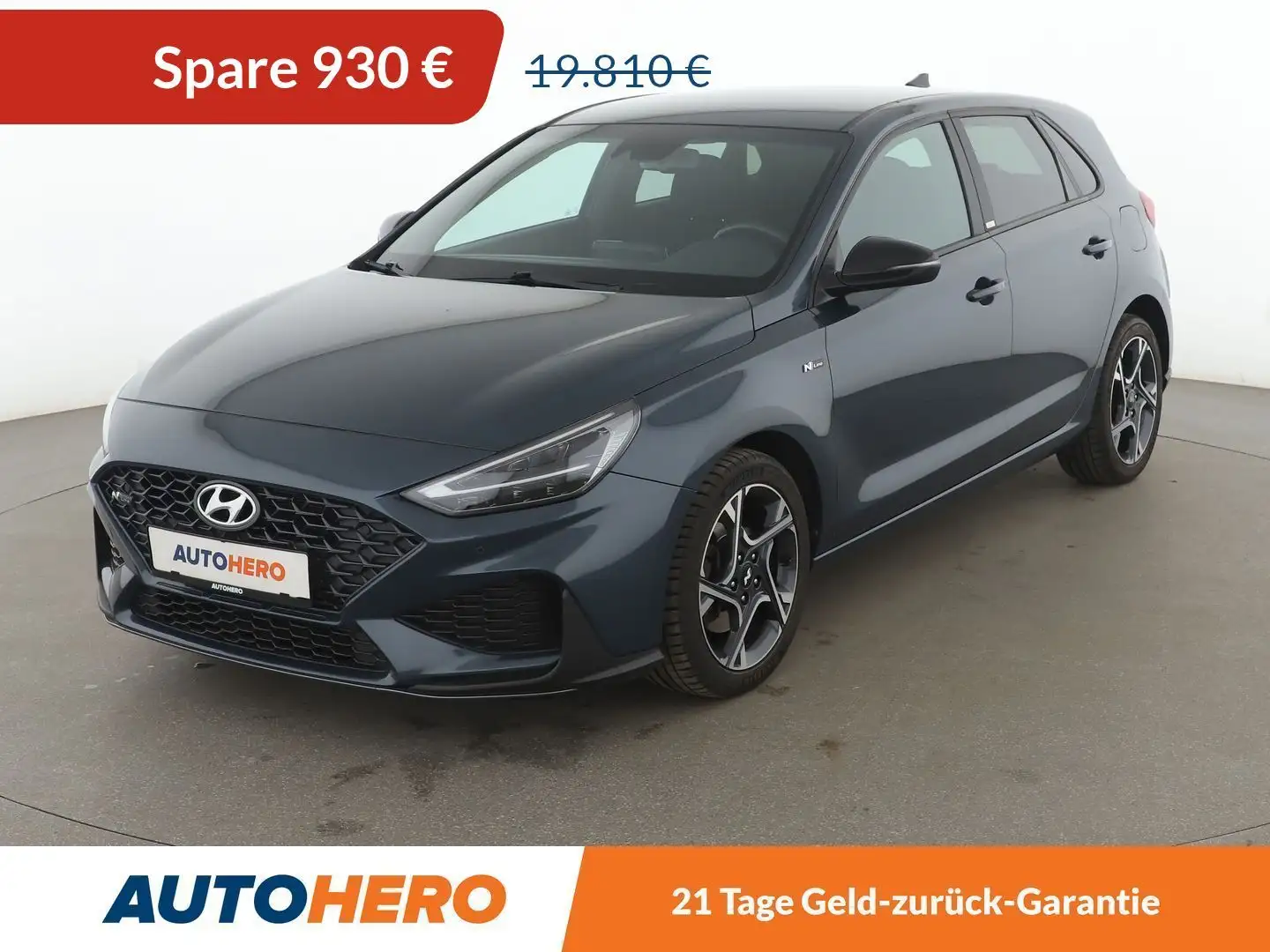 Hyundai i30 1.0 T-GDI Mild-Hybrid N Line Aut.*CAM*PDC*SHZ*LED* Blau - 1