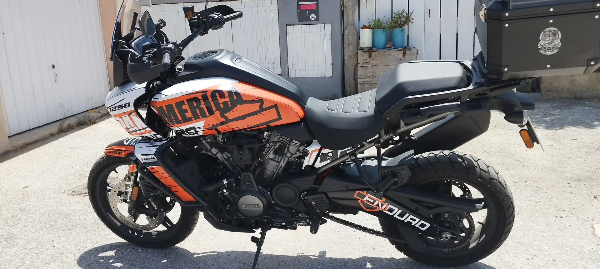 Harley-Davidson Pan America Pomarańczowy - 2