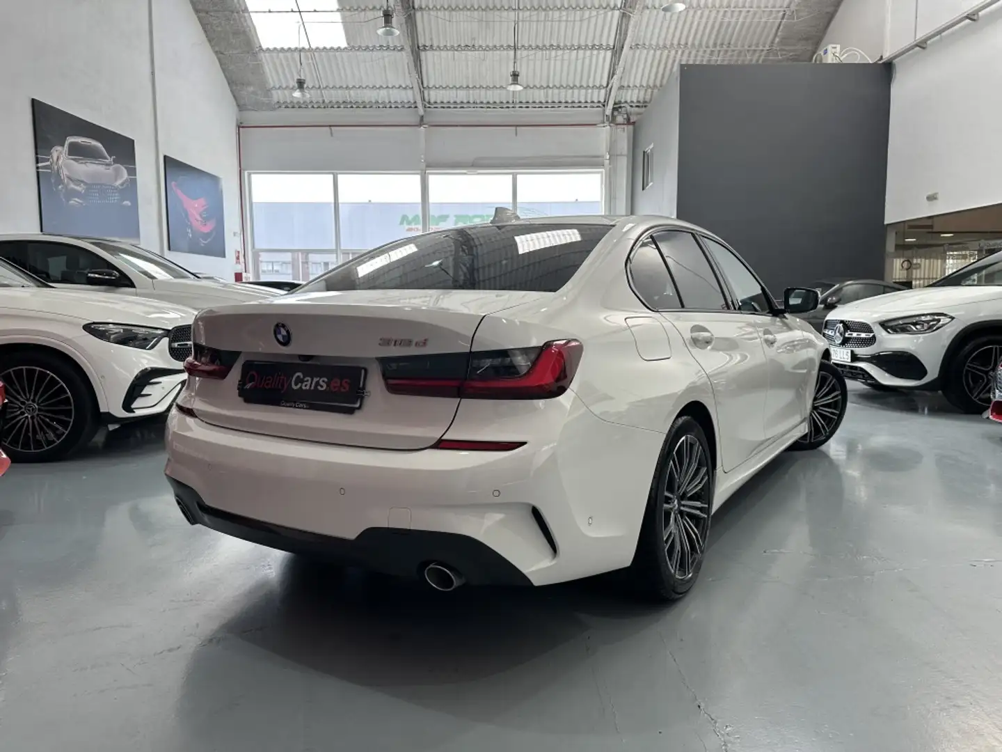 BMW 318 318dA Blanco - 2