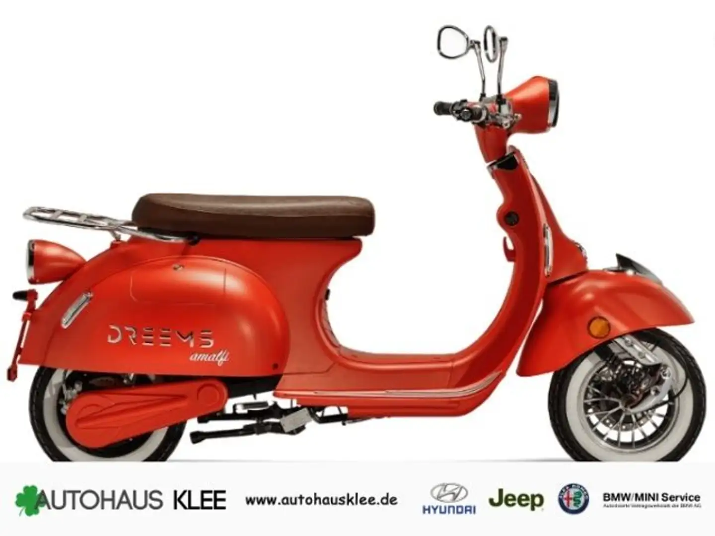 Dreems Amalfi S ommerschlussverkauf Elektro Roller 45 km Oranje - 1