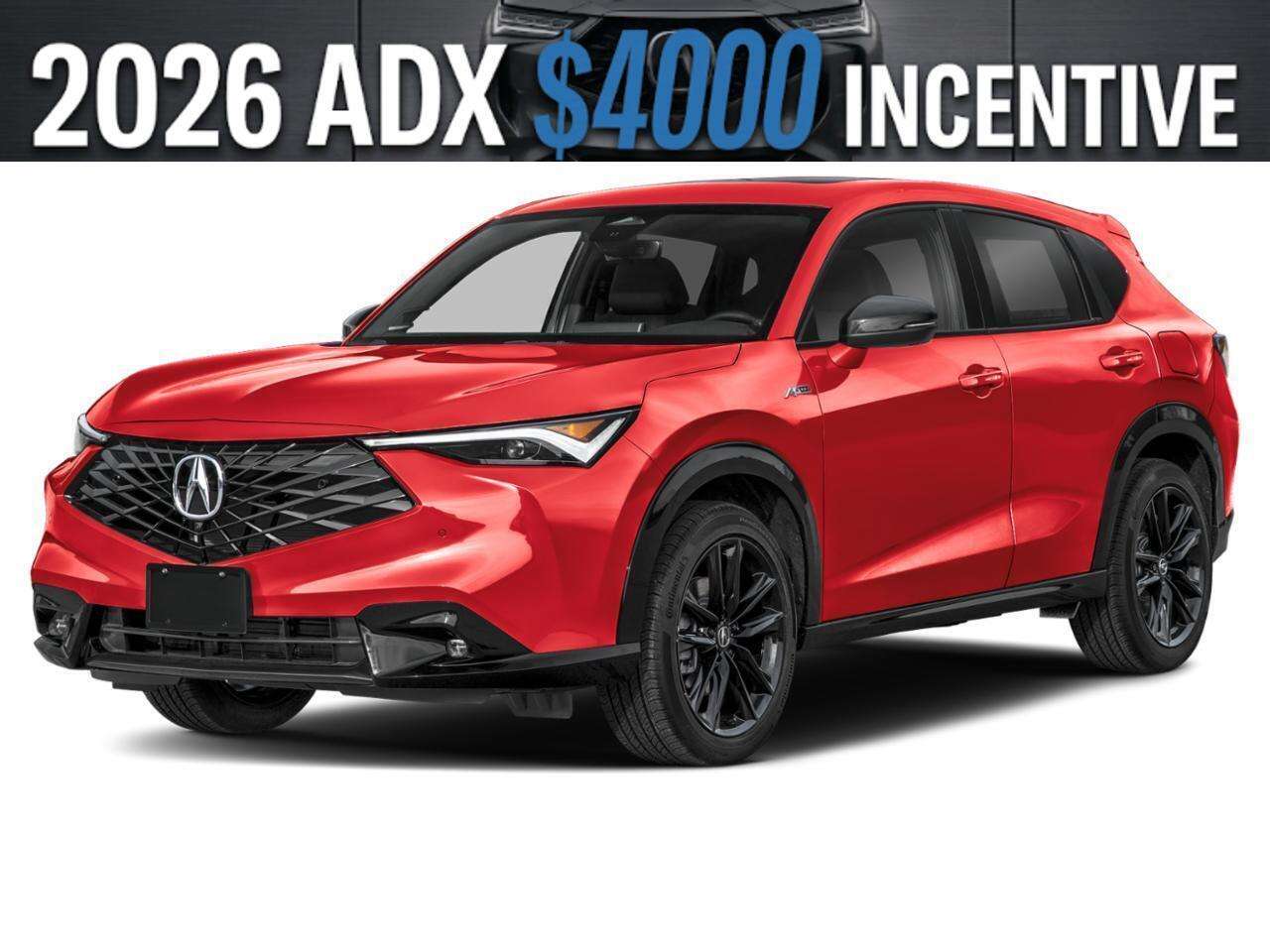 Red 2026 Acura ADX SUV / Crossover Automatic