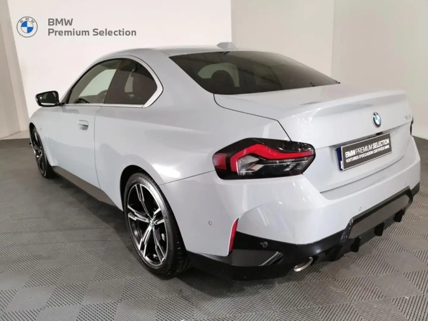 BMW 218 218iA 156ch M Sport Gris - 2