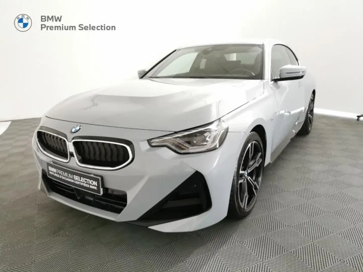 BMW 218 218iA 156ch M Sport Gris - 1