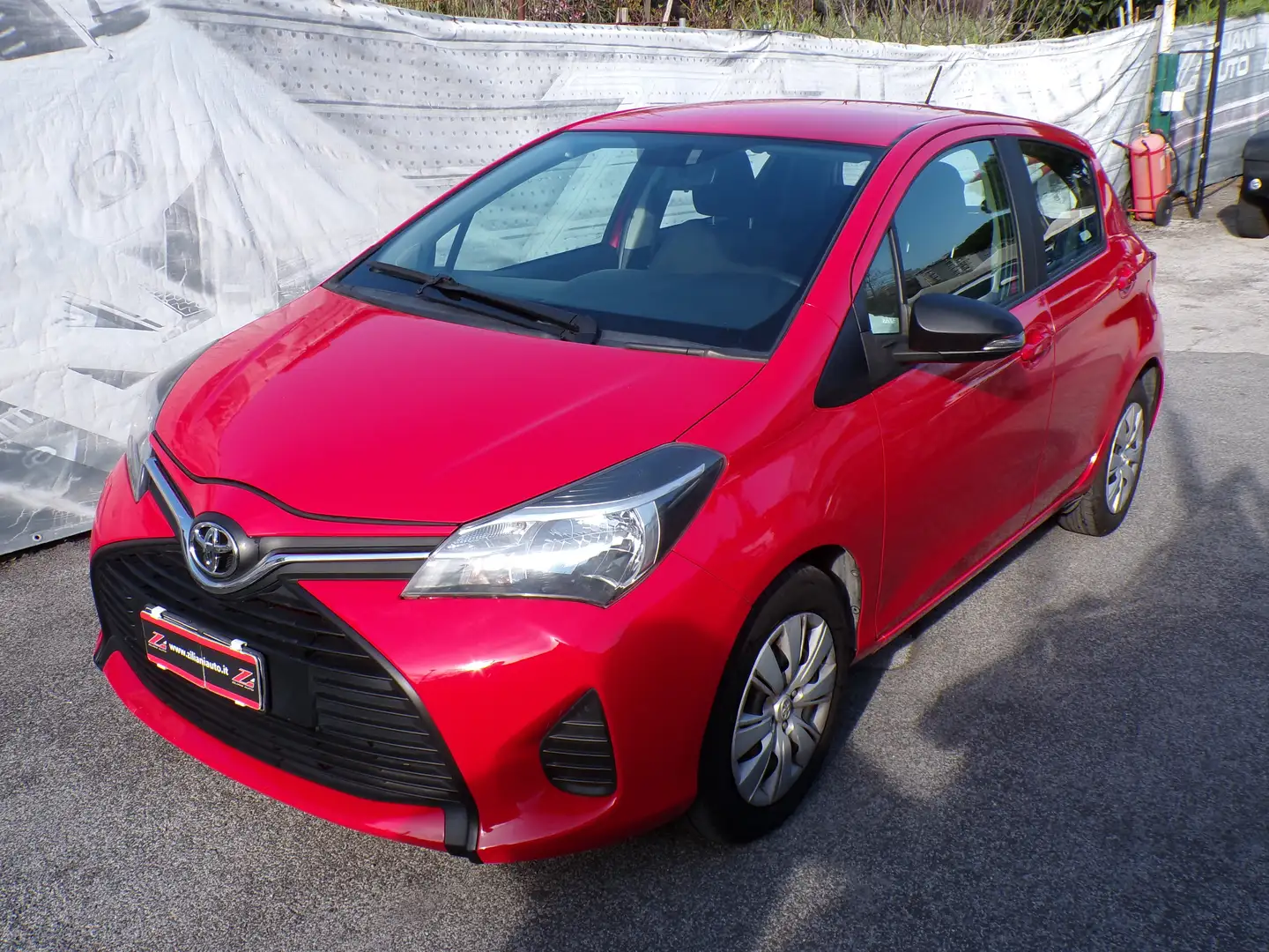 Toyota Yaris 5p 1.4 d-4d Lounge..OK NEOPATENTATI Rosso - 2
