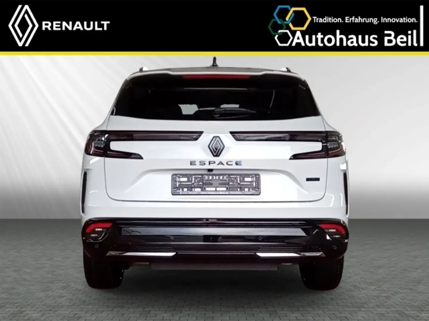 Renault Espace 6 Esprit Alpine E-Tech Full Hybrid 200 Blanc - 2