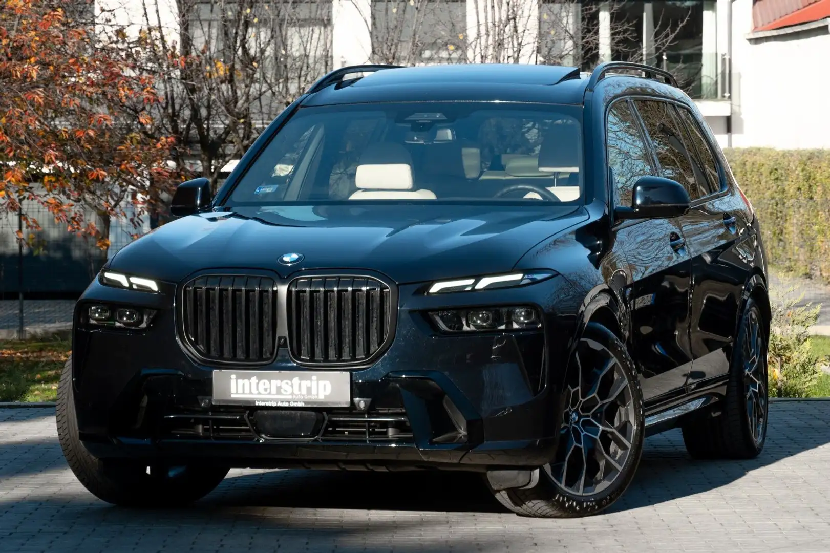 BMW X7 40d M SPORT.DR.ASS.PRO.MASSAGE.SKY.AHK.5/100 Noir - 1